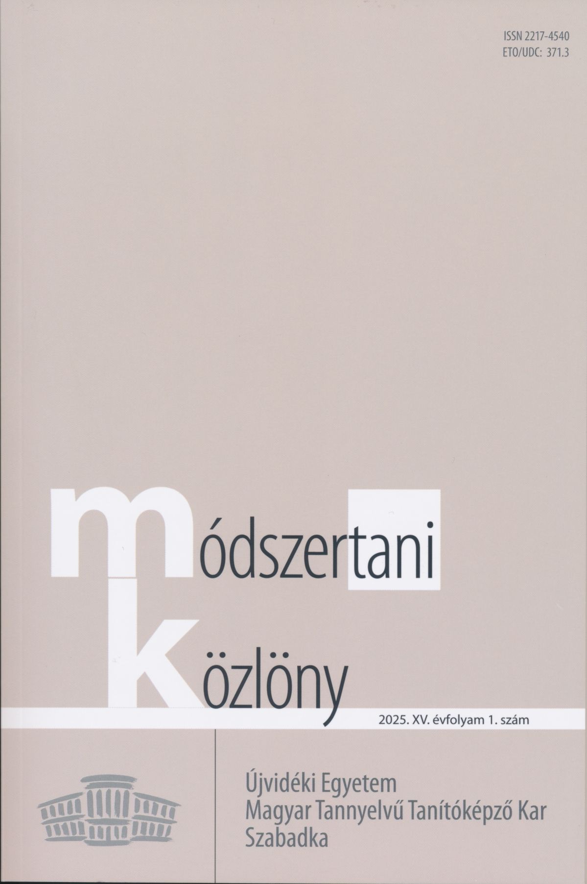Módszertani Közlönyv