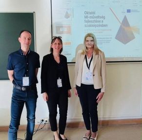 Prof. dr. Kovács Elvira és Dr. Papp Zoltán a HUCER konferencián